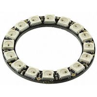 NeoPixel Ring - 16 x WS2812 5050 RGB LED with Integrated Drivers