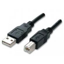 Καλώδιο USB 2.0 A σε B 1.8m Μαύρο