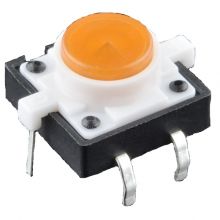 LED Tactile Button - Orange