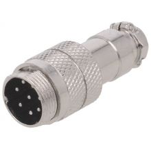 Microphone Connector Male 8-Pin - for Cable