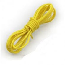 Silicone Wire 1mm2 1m - Yellow