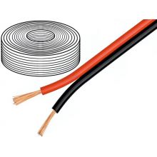Wire 2x0.5mm2 Black-Red - 10m