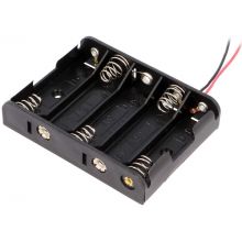Battery Holder 5xΑA - with Wires