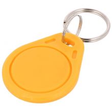 RFID Key Tag Yellow UNIQUE - 125kHz