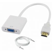 HDMI to VGA Adapter - White