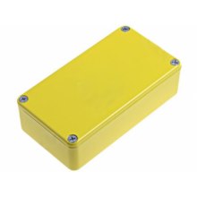 Κουτί Κατασκευών 112x60x31mm - Αλουμινίου Κίτρινο