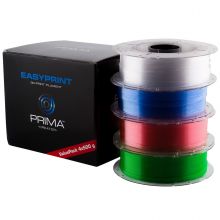 EasyPrint PETG Value Pack - 1.75mm - 4x500g - Clear, Rose, Light Blue, Green