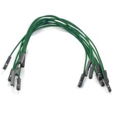 Jumper Wires 15cm Female to Male - Pack of 10 Green
