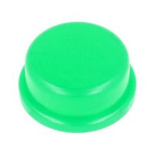 Cap for Tact Button - Round Green
