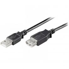 USB Cable 2.0 A Male to A Female - 0.3m