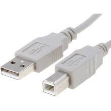 USB Cable 2.0 A to B - 1m Grey