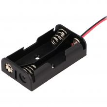 Battery Holder 2xΑΑ - with Wires