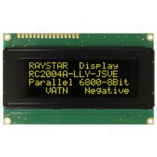 Basic 20x4 Character LCD - Yellow on Black 5V