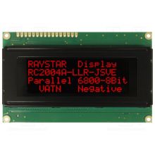 Basic 20x4 Character LCD - Red on Black 5V