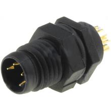 Connector M8 4-Pin Male - Panel Mount IP67