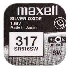 Μπαταρία Coin Cell 317/SR516SW Maxell 1.55V