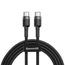 USB-C Cable Male to USB-C Male 60W - 1m Braided