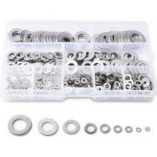 Stainless Steel Washer Assortment Kit M2-M12 - 684pcs