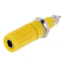 Banana Socket 4mm JS-2030 - Yellow