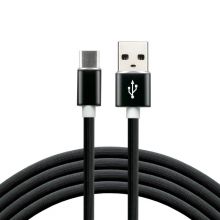 USB-A Cable Male to USB-C Male - 1m Black 3A
