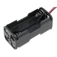 Battery Holder 4xΑΑA BH7-4002 Cube - with Wires