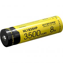 Battery Rechargeable 18650 3.6V 3500mAh NiteCore NL1835HP