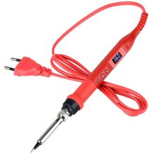 Soldering Iron 80W Adjustable with LCD Display - Red
