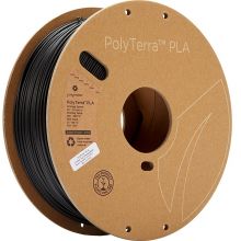 Polymaker Polyterra PLA Filament - 1.75mm 1kg Charcoal Black