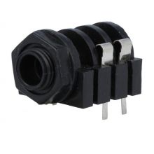 Socket for Jack 6.35mm Female Mono with Switch