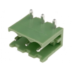 Κλέμα PCB 3 Pins Αρσενική Γωνία (P5.08)