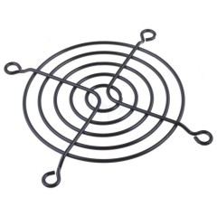 Fan Guard 80x80mm Mat Metal Black