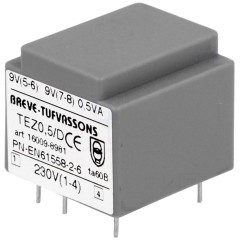 Μετασχηματιστής 230V/9V 0.5VA