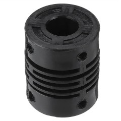 Plastic Flex Shaft Coupler - 6mm to 6mm