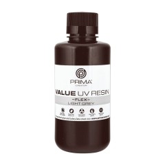 PrimaCreator Value Flex UV Resin - 500ml - Light Gray