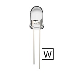 LED 5mm - Super Bright White