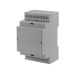 Din Rail Box 90x53x57mm Grey