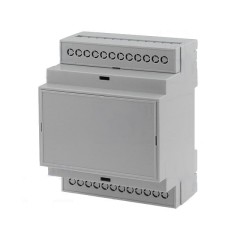 Din Rail Box 90x71x57mm Grey