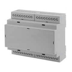 Din Rail Box 106x90x57mm Grey