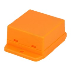 Κουτί Κατασκευών 50x50x27mm - ABS Πορτοκαλί (Gainta NUB505027OR)