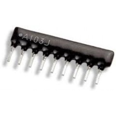 Resistor Network 8+1 220Ohm
