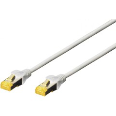 Καλώδιο Δικτύου S/FTP Cat 6a 10m Γκρι