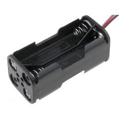 Battery Holder 4xΑΑA BH7-4002 Cube - with Wires