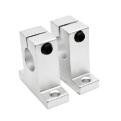 Linear Rail Shaft Guide/Support - 12mm Diameter - SK12 - 2pcs