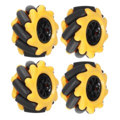 Mecanum Wheel Set - 48mm Diameter - TT Motor or Cross Axle