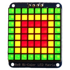 Adafruit Bicolor LED Square Pixel Matrix with I2C Backpack