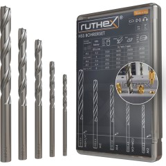 Ruthex Drill Bit Set for Threaded Inserts