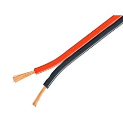 Καλώδιο 2x0.35mm2 Κόκκινο-Μαύρο 1m