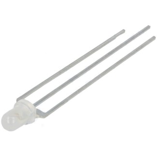LED Diffused 3mm Bi-color Κόκκινο-Πράσινο