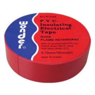 Insulation Tape 19mm Red