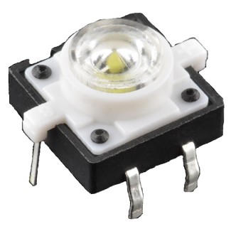 LED Tactile Button- White